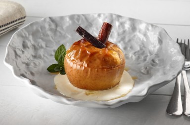 Crema de mascarpone con manzanas