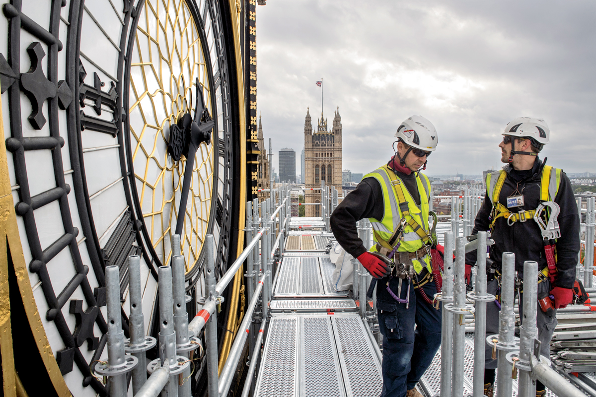 El Big Ben En Silencio Por Las Obras De Restauración