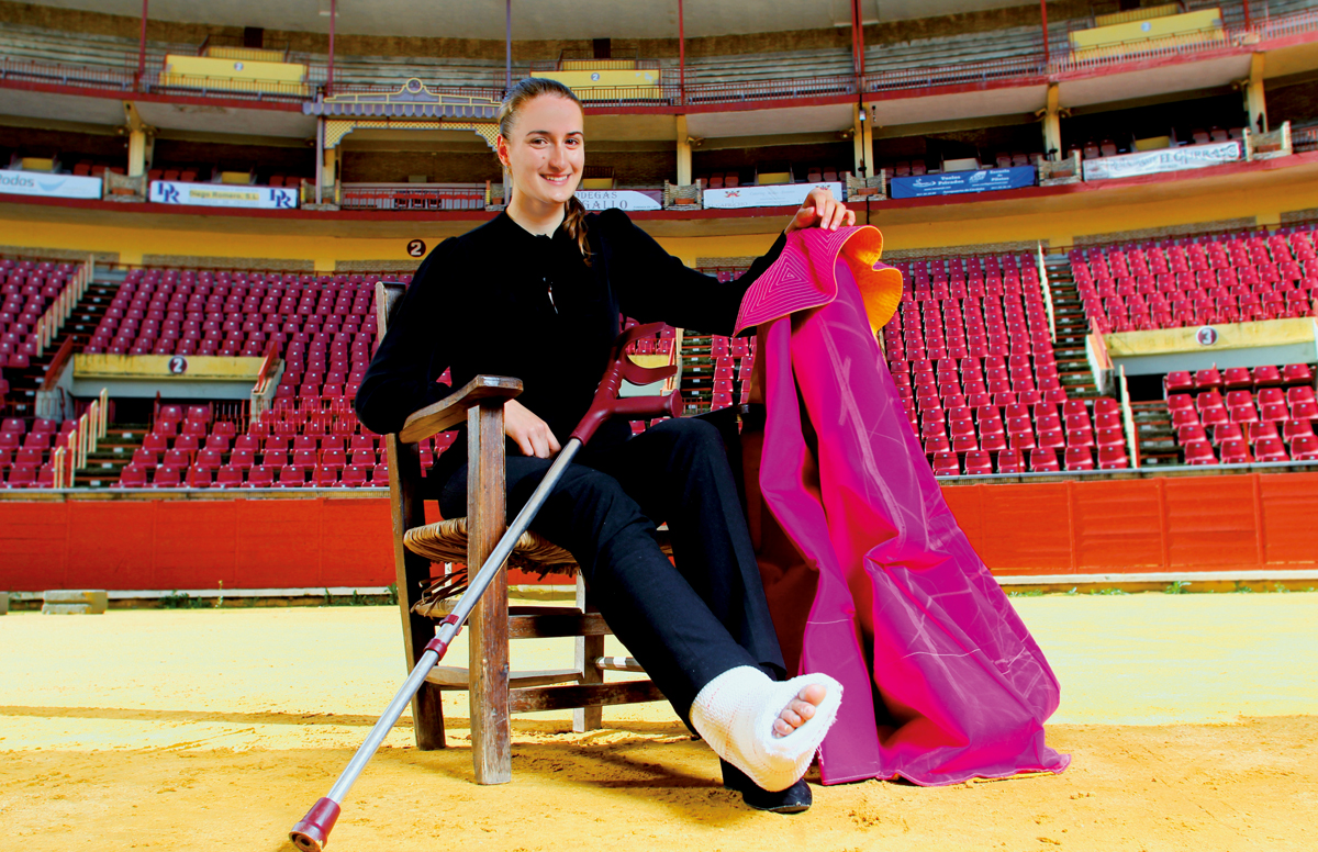 Rocío Romero: «Algunos tienen prejuicios con ‘la niña’, pero eso se rompe al verme torear»