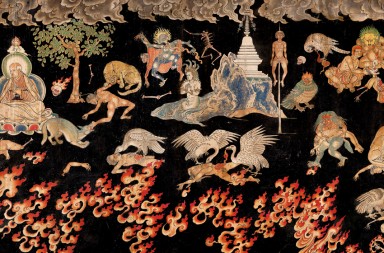 Los murales secretos del Tíbet