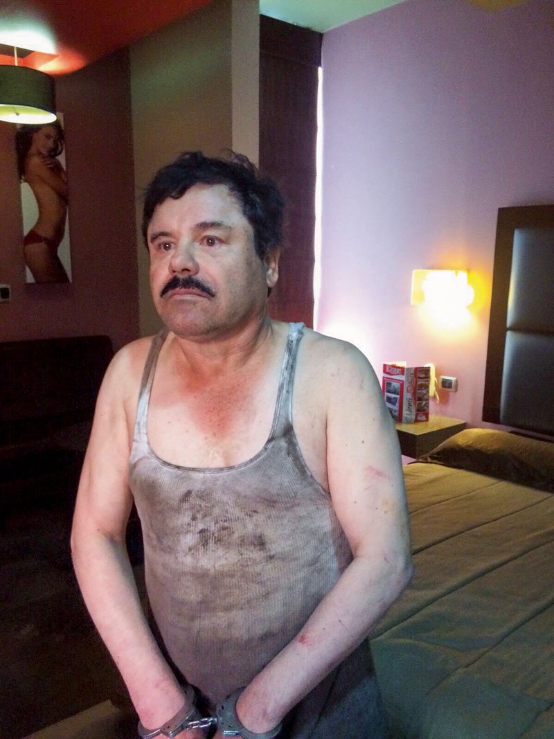 el chapo capturado por andrew hogan