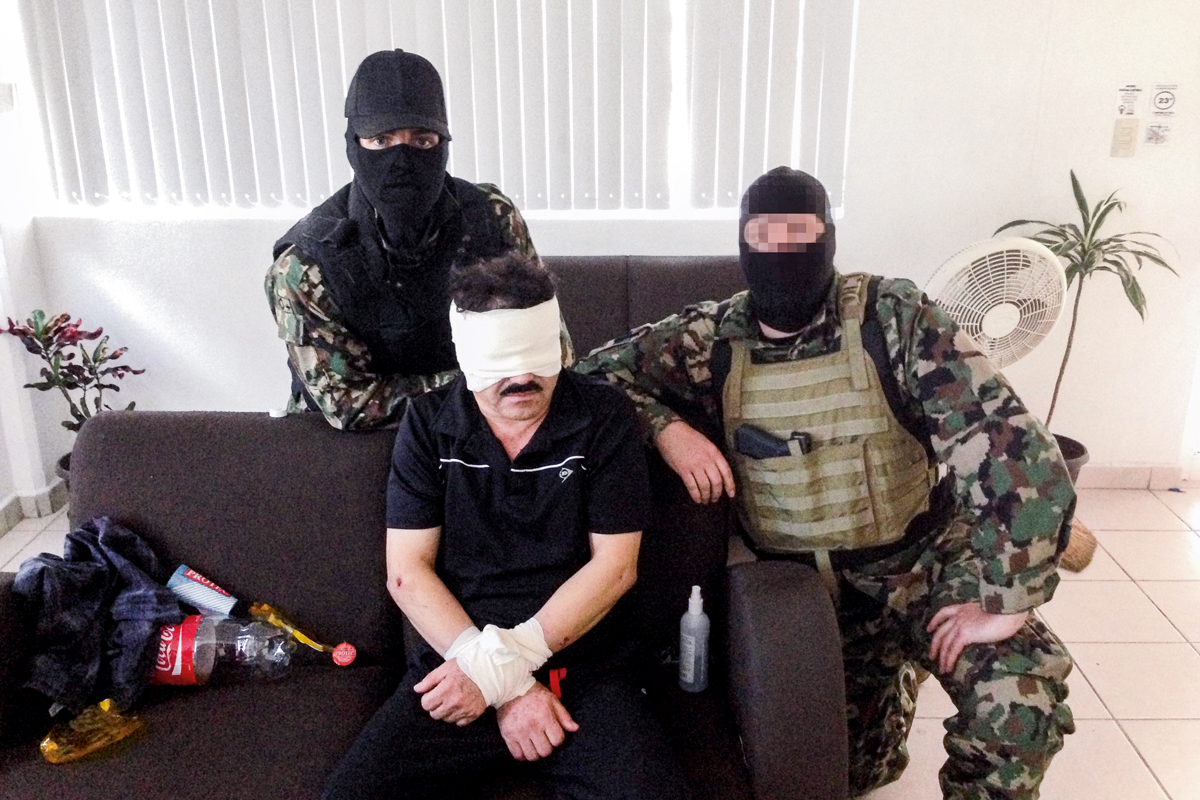 el chapo capturado por andrew hogan