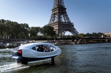 Taxis acuáticos en París