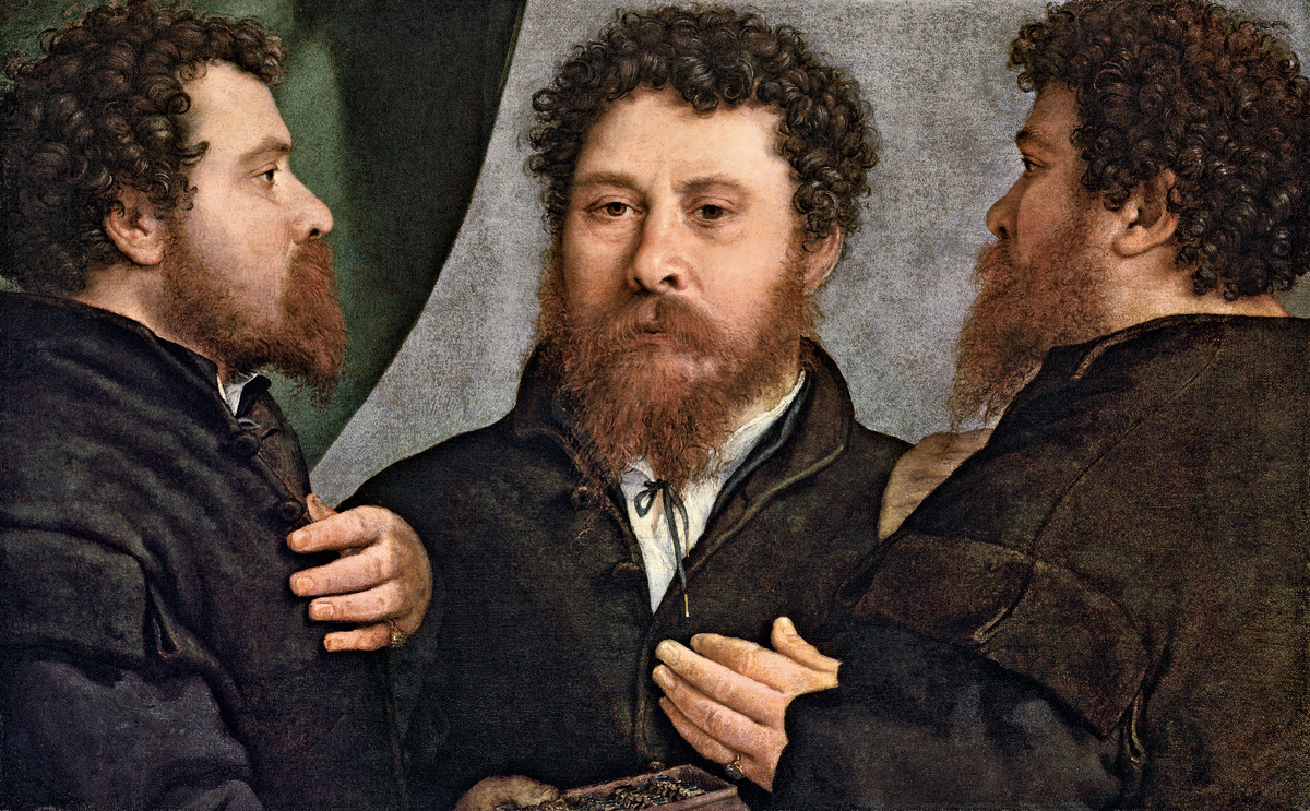 giovane che guarda lorenzo lotto