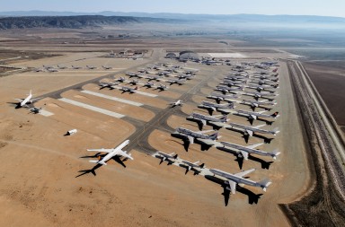 Los aviones van a morir a Teruel