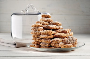 Galletas de almendra y avellana