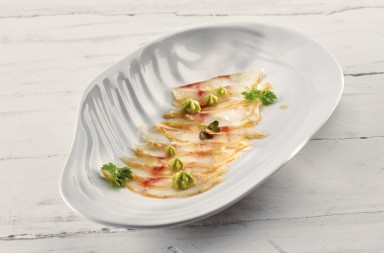 Lubina marinada en mojo rojo