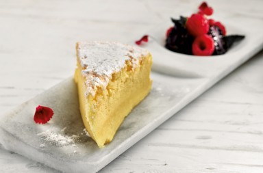 Bizcocho ‘tembloroso’, dulce y oriental