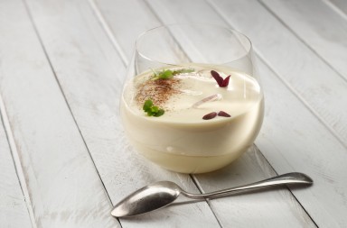 Capuchina de patata y queso