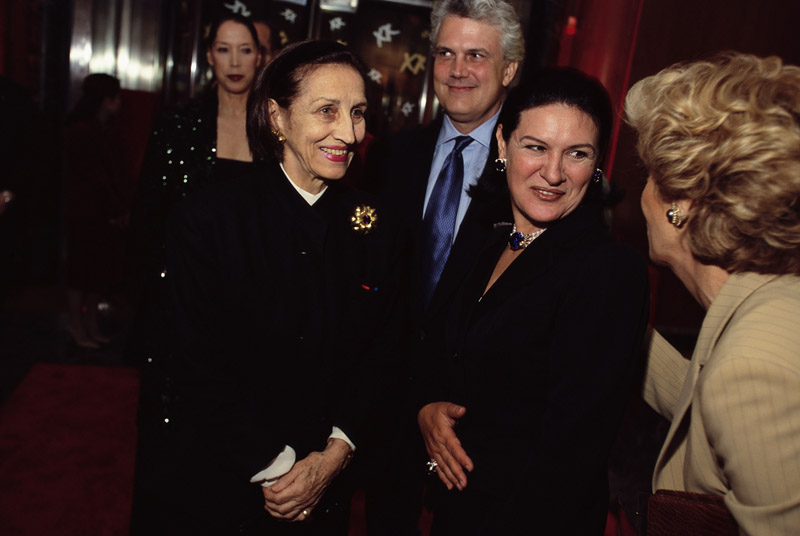 Francoise Gilot and Paloma Picasso