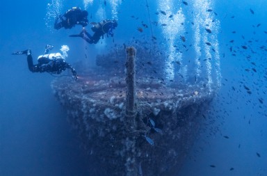 Un cementerio submarino en Cabo de Palos
