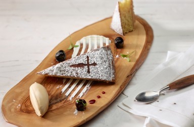 Tarta ‘sablé’ de almendras