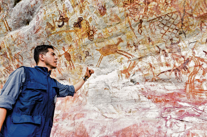 pinturas rupestres en colombia