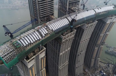 El puente que aspira a récord