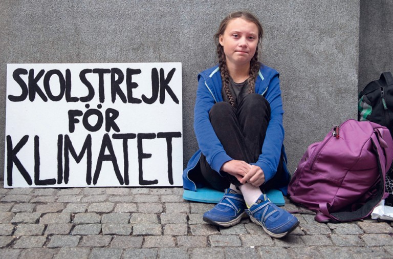 Greta Thunberg, la joven que lucha contra el cambio climático