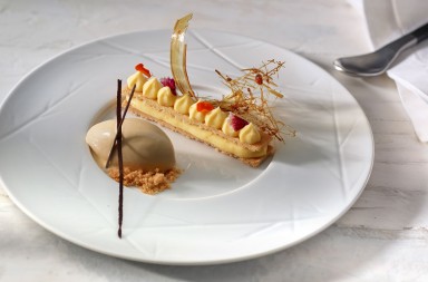 Tarta de naranja con galleta ‘sablé’