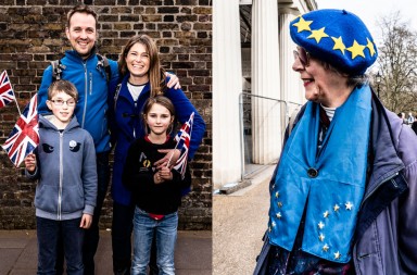 La resistencia contra el ‘brexit’: ¡No nos vamos!