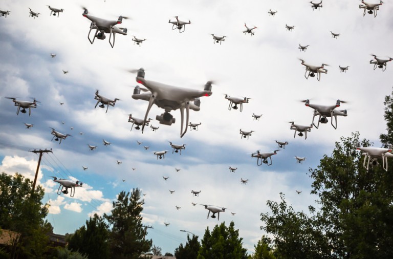 Los drones invaden nuestro cielo Los drones invaden nuestro cielo