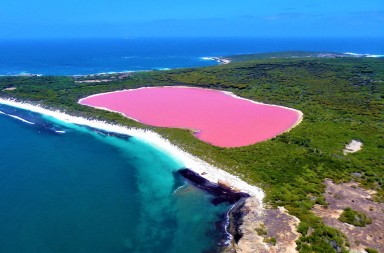 El misterio del lago rosa
