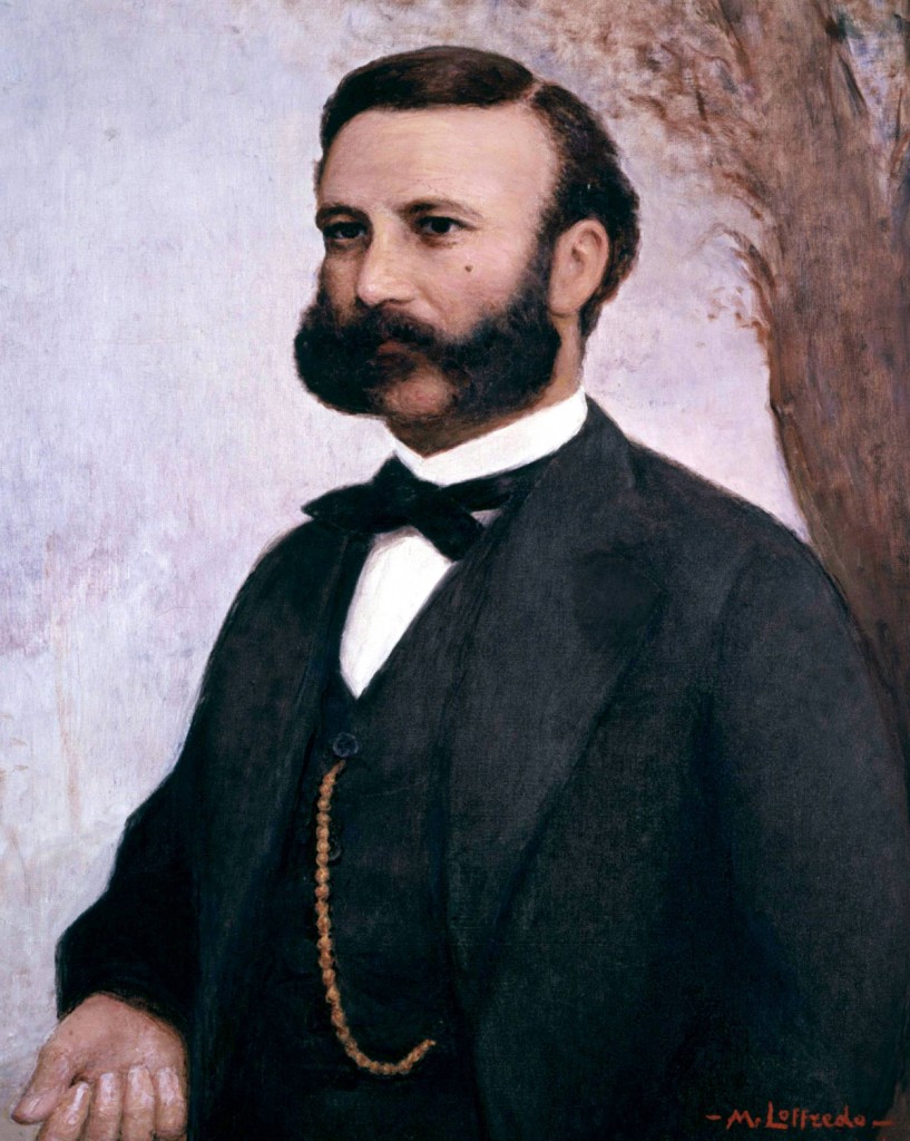 Henry Dunant, peinture de Loffredo