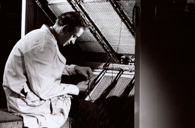 Walter Nurnberg, el hombre que retrataba ordenadores