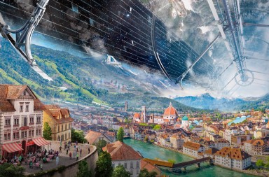 Así imagina Bezos la Luna