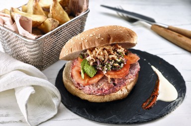 Hamburguesa ‘thai’