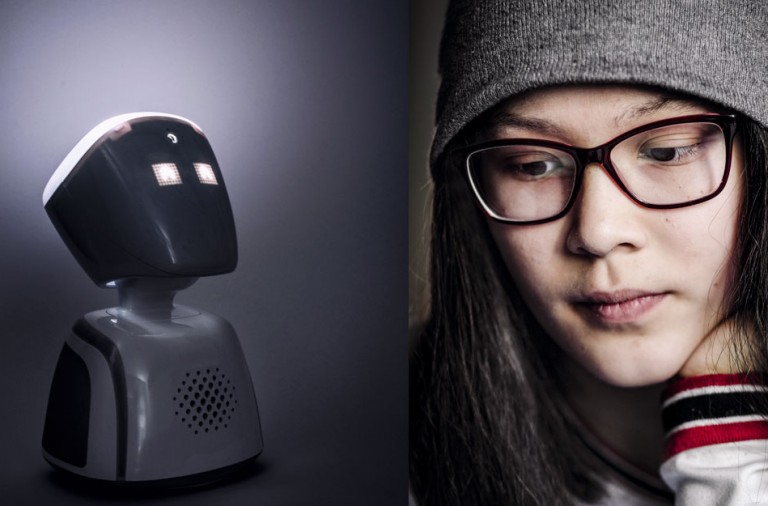 El robot que va a clase por Marisol durante su tratamiento contra el cáncer El robot que va a clase por Marisol durante su tratamiento contra el cáncer