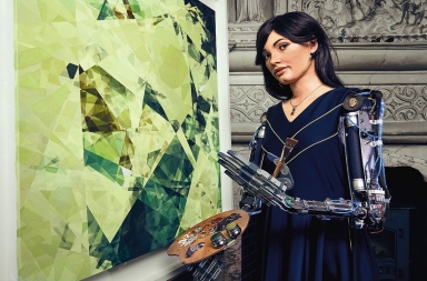 Ai-Da ‘Manospinceles’: la primera artista robot del mundo