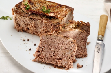 Paté de hígado de pollo y panceta de cerdo ibérico