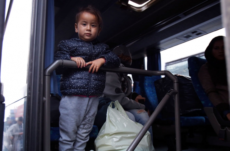 Refugiados a la espera de un destino Refugiados a la espera de un destino