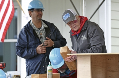 El expresidente Jimmy Carter, servir hasta el final