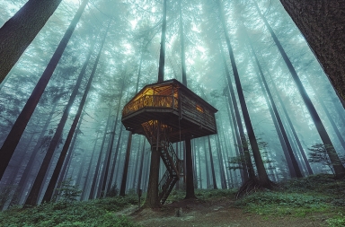 Hoteles para dormir en la naturaleza