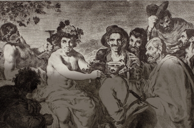 Goya dibujando a Velázquez