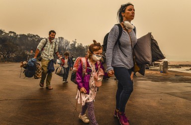 Incendios en Australia: huir del infierno