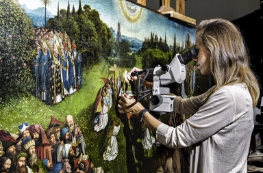 El ‘Cordero místico’ de Van Eyck, el retablo más codiciado