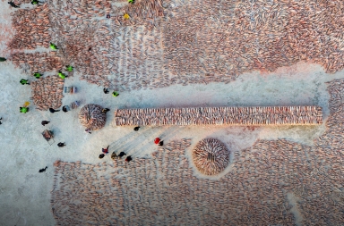 Una sorprendente y eficaz técnica de pesca ancestral