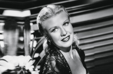 Ginger Rogers, el rostro que hizo más llevadera la Gran Depresión