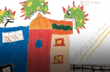 La cuarentena dibujada por los niños (III)