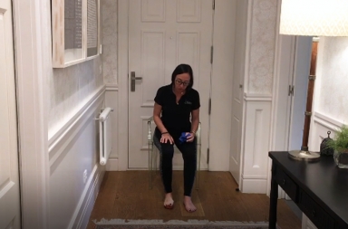 Pilates en casa: ejercicios para los pies