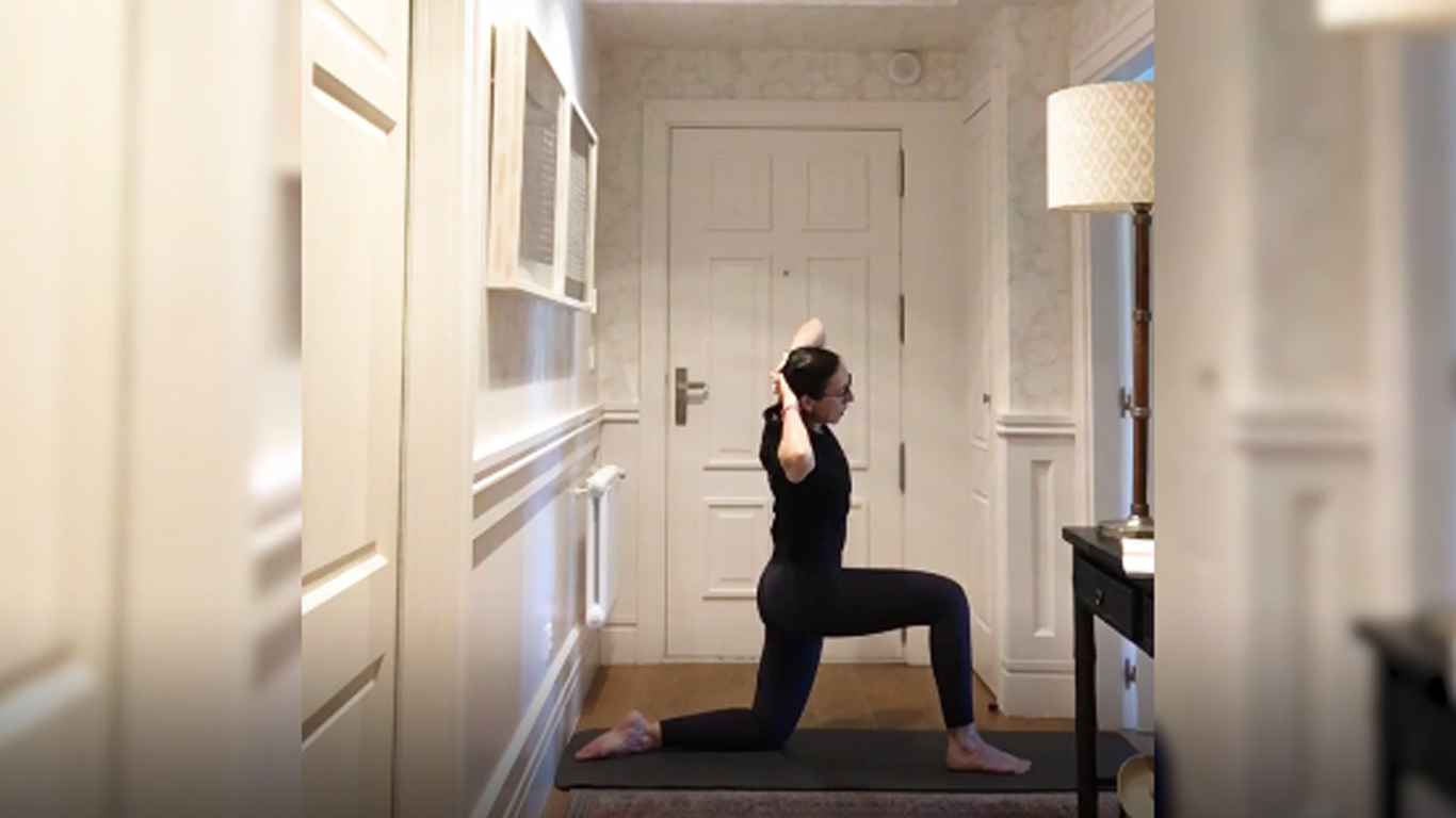 Ejercicios de pilates en casa para fortalecer el cuello