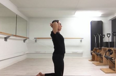 Pilates: ejercicios isométricos para la musculatura profunda del cuello