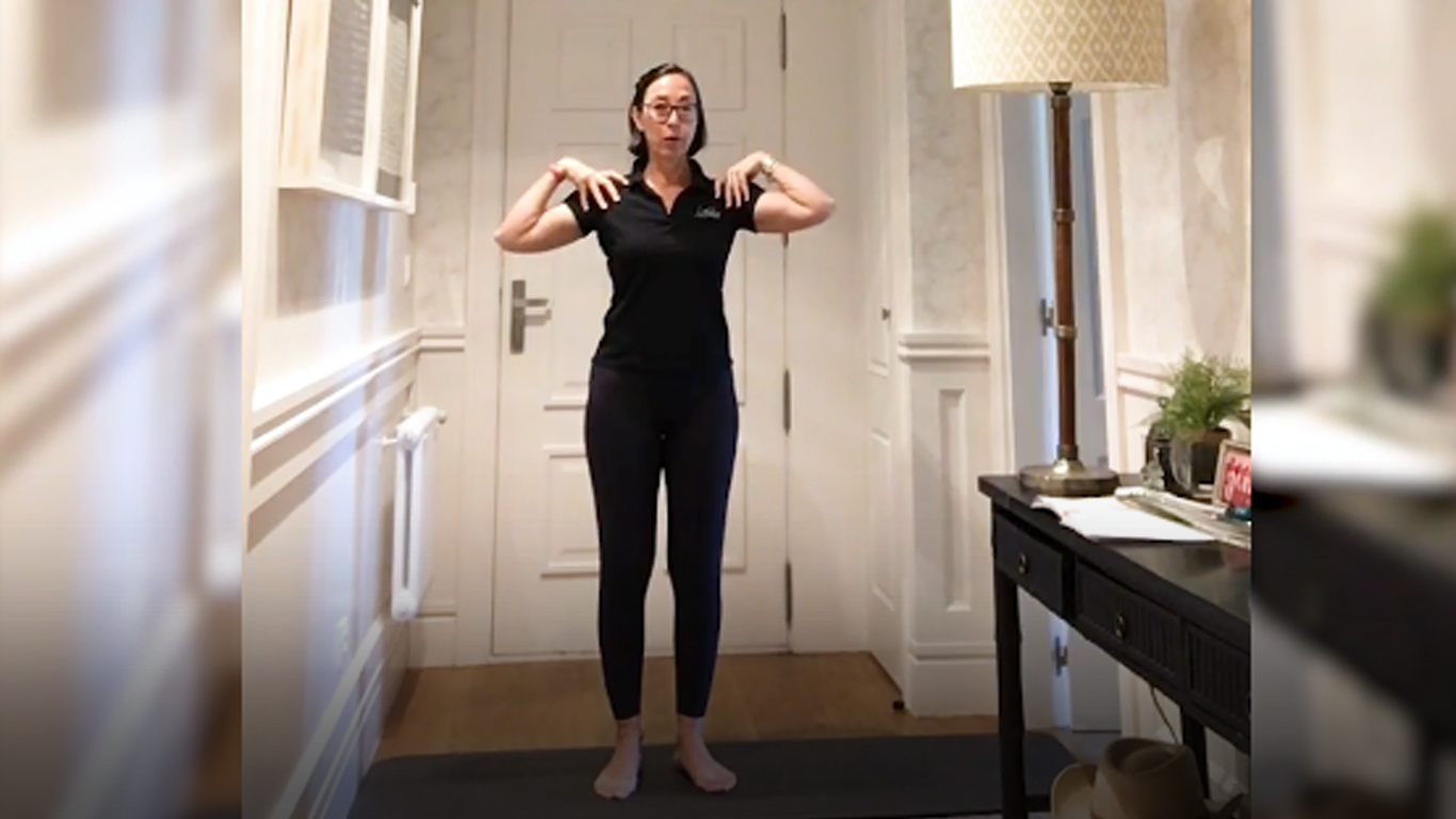 Pilates en casa: ejercicios para los hombros