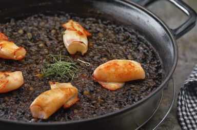 ‘Risotto’ de calamares