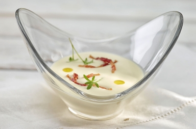 Sopa ahumada de patata