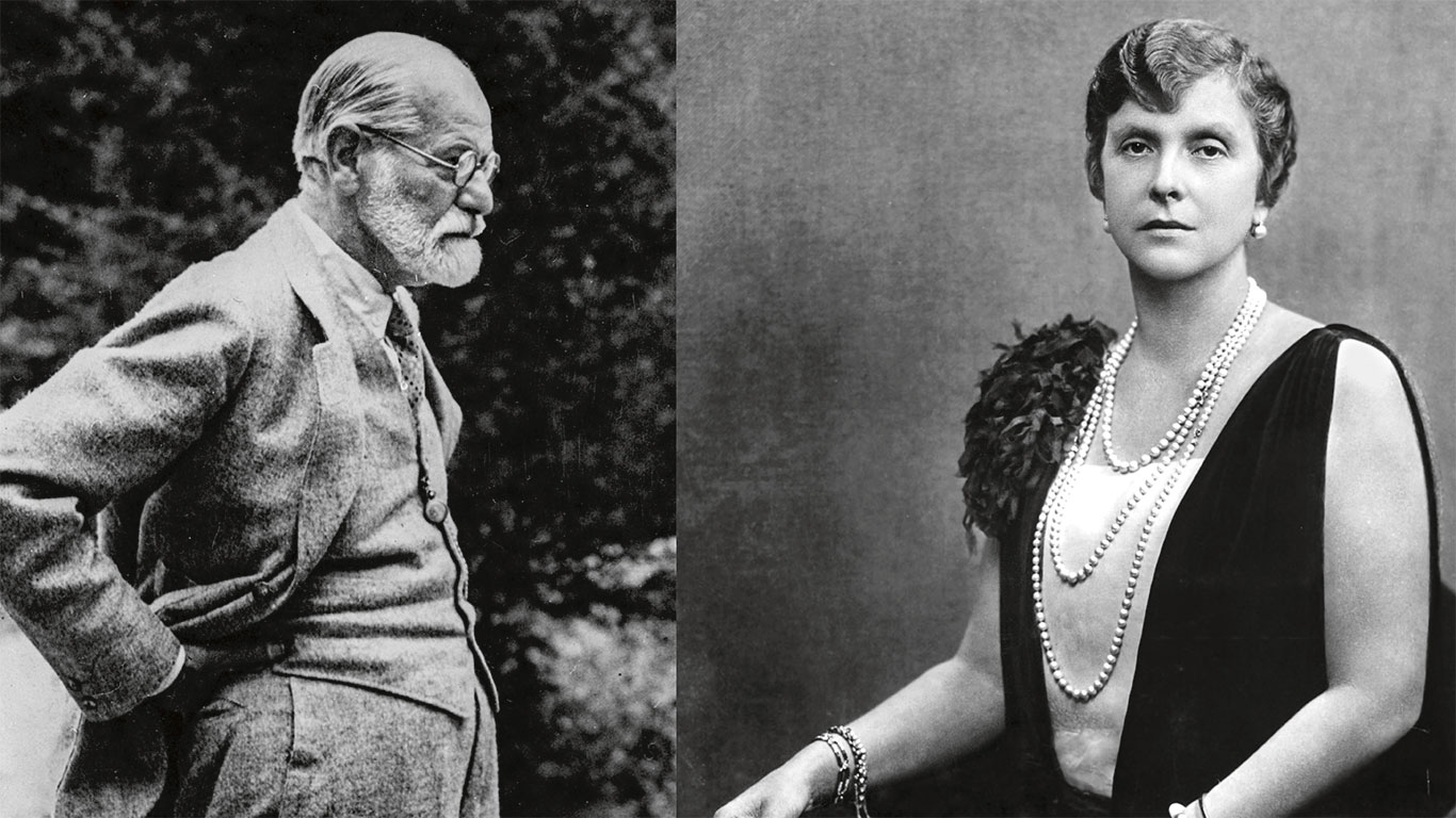 Por qué Freud 'castró' a la suegra de Isabel II