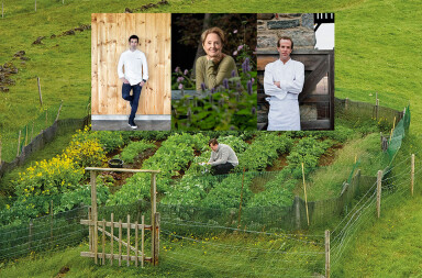 Ecologismo culinario: los grandes chefs del mundo cultivan sus propios productos