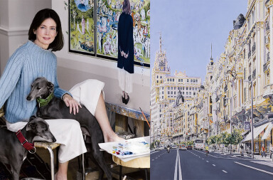 Ciudad luminosa y detenida desde la mirada de Paula Varona