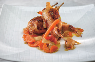 Codornices en escabeche