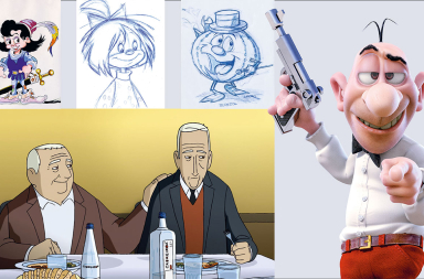 Dibujos animados de ayer y hoy